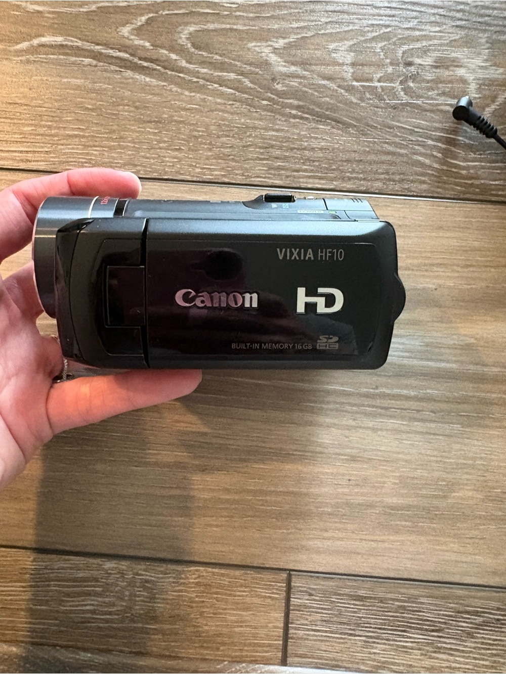 Canon VIXIA HF10 HD Camcorder - Black